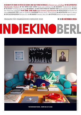 INDIEKINO BERL magazine side cover  October 2024