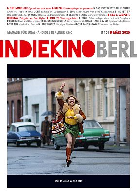 INDIEKINO BERL magazine side cover  March 2025