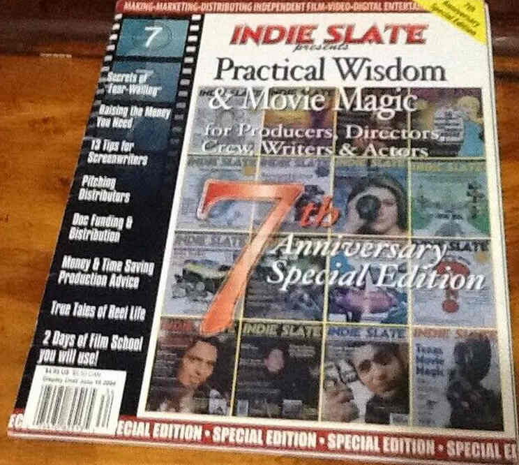 INDIE SLATE magazine side cover Issue 34  May 2004