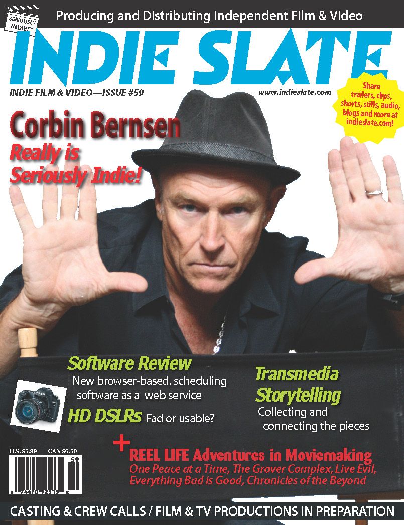 INDIE SLATE magazine side cover Issue 59  