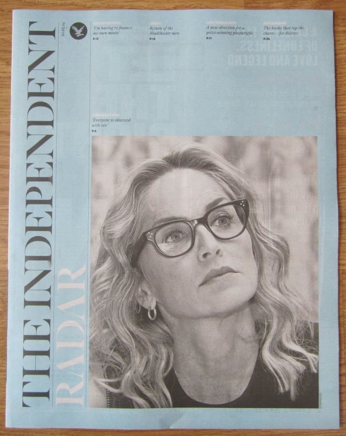 INDEPENDENT RADAR magazine side cover 10 May 2014