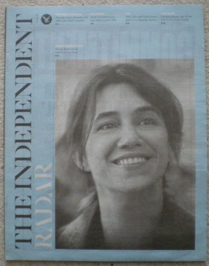 INDEPENDENT RADAR magazine side cover 2 May 2015