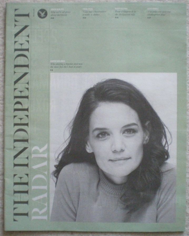 INDEPENDENT RADAR magazine side cover 19 March 2016