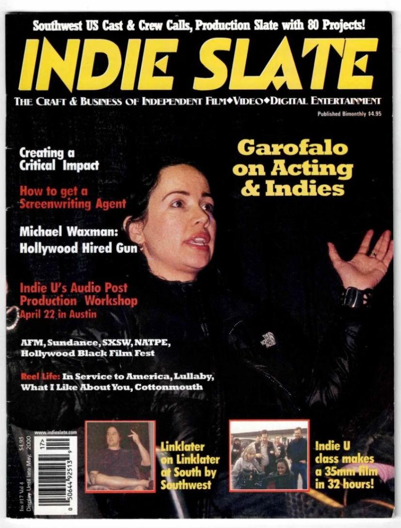 INDIE SLATE magazine side cover Issue 17  April 2000