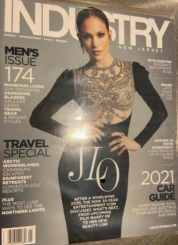 INDUSTRY magazine side cover  January/February 2021