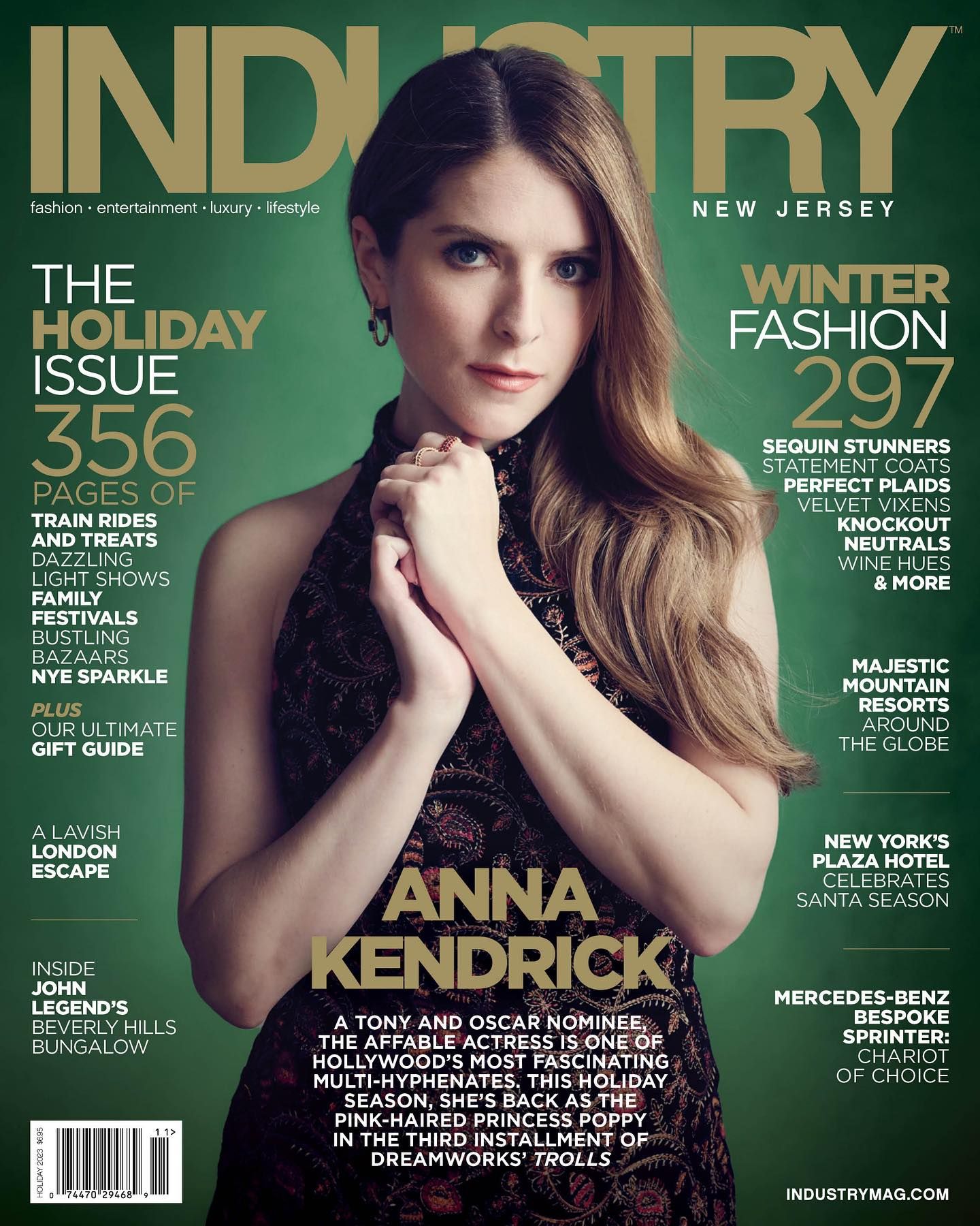 INDUSTRY magazine side cover  November/December 2023