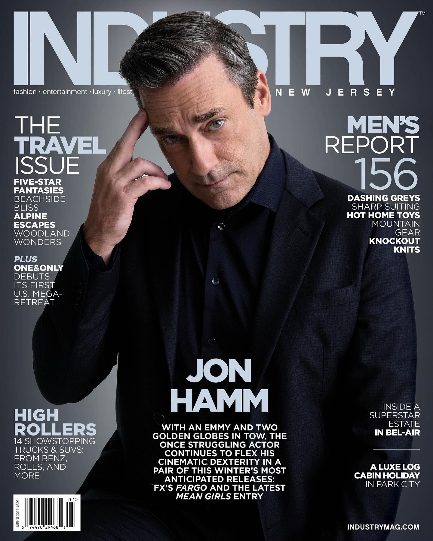 INDUSTRY magazine side cover  January/February 2024