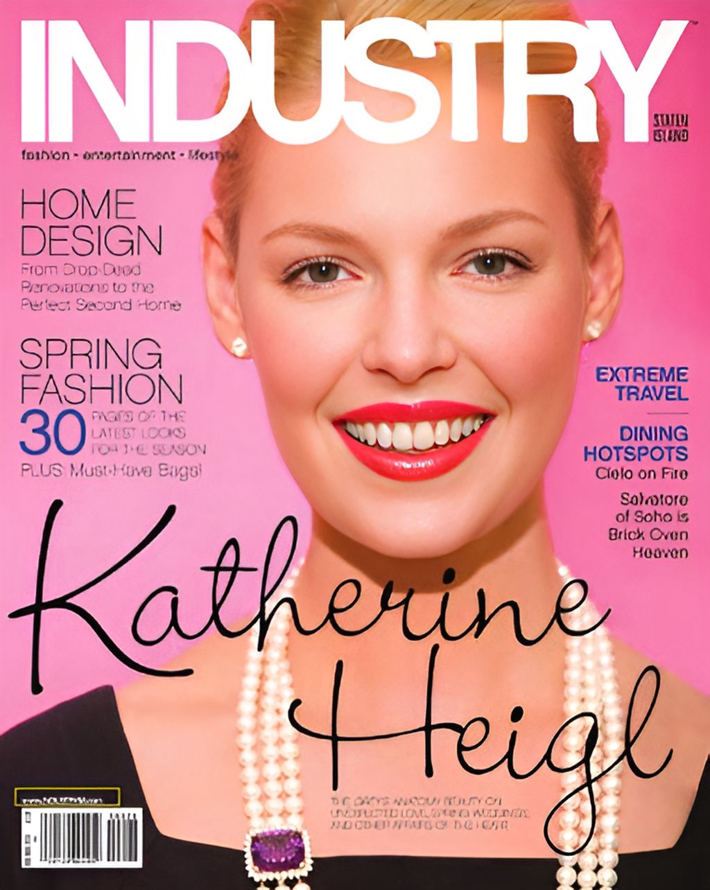 INDUSTRY magazine side cover  February/March 2010
