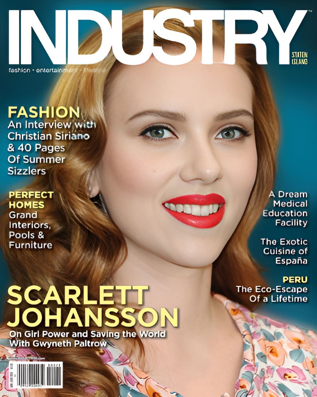 INDUSTRY magazine side cover  May/June 2010