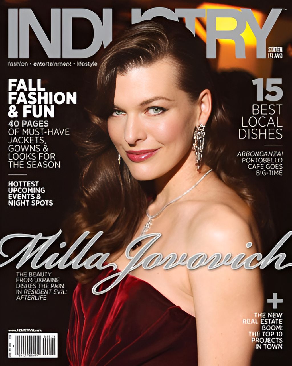 INDUSTRY magazine side cover  September/October 2010