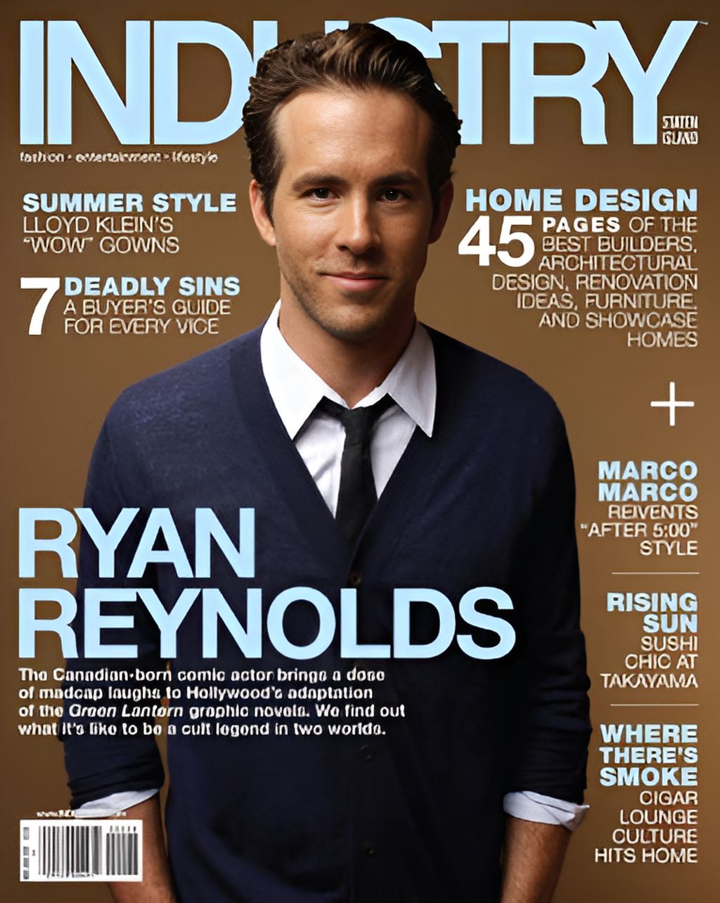INDUSTRY magazine side cover  May/June 2011