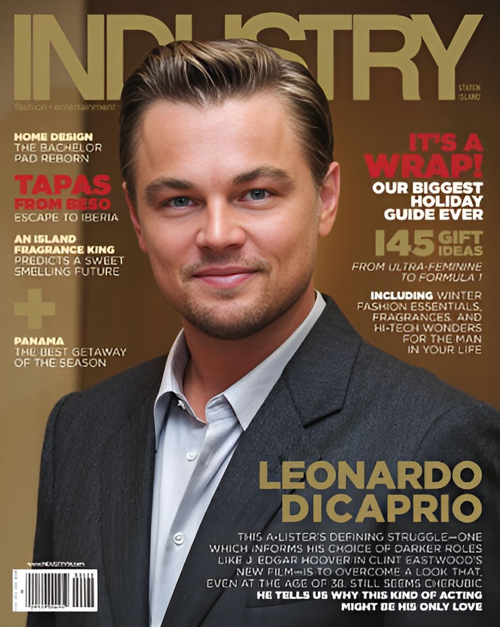 INDUSTRY magazine side cover  November/December 2011