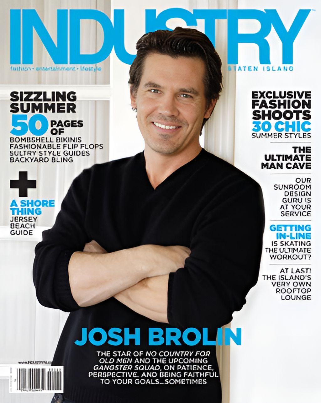 INDUSTRY magazine side cover  July/August 2012