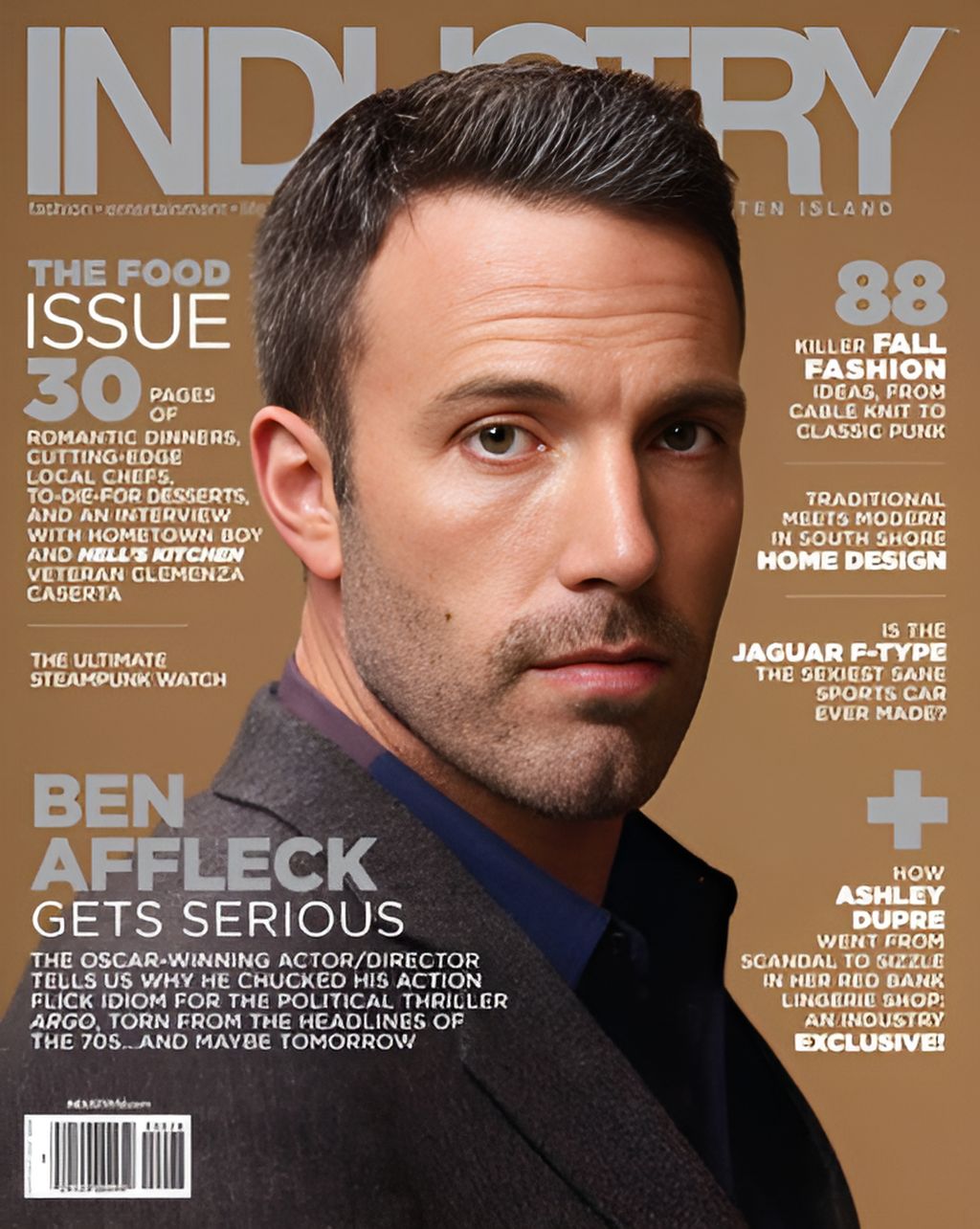 INDUSTRY magazine side cover  September/October 2012