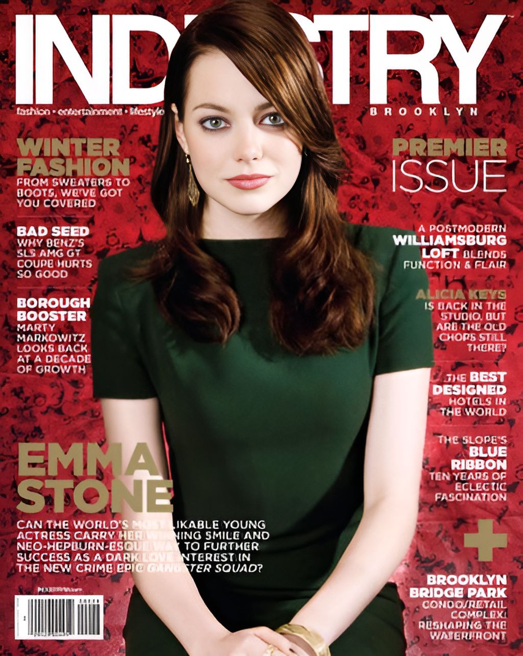 INDUSTRY magazine side cover  November/December 2012