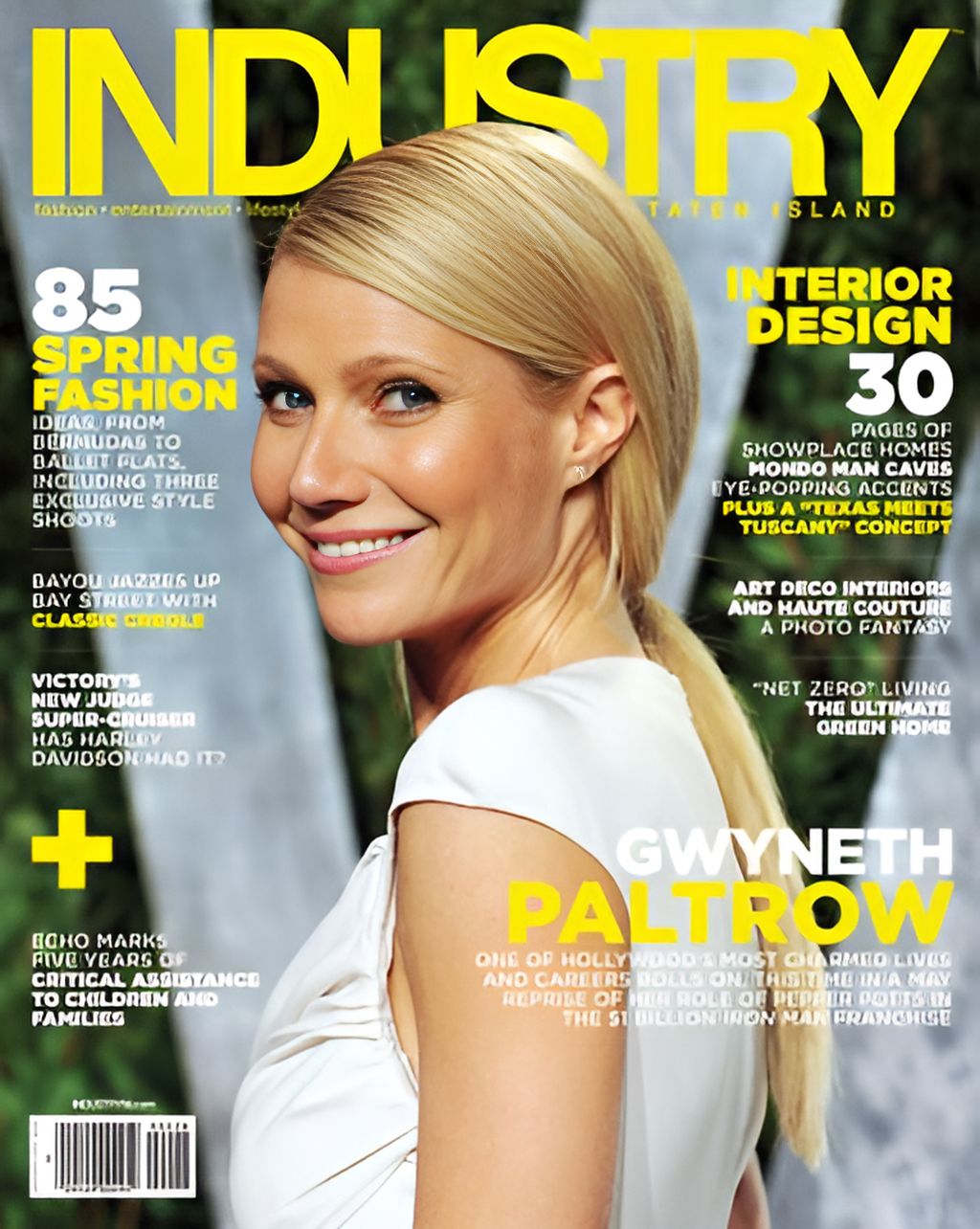 INDUSTRY magazine side cover  March/April 2013