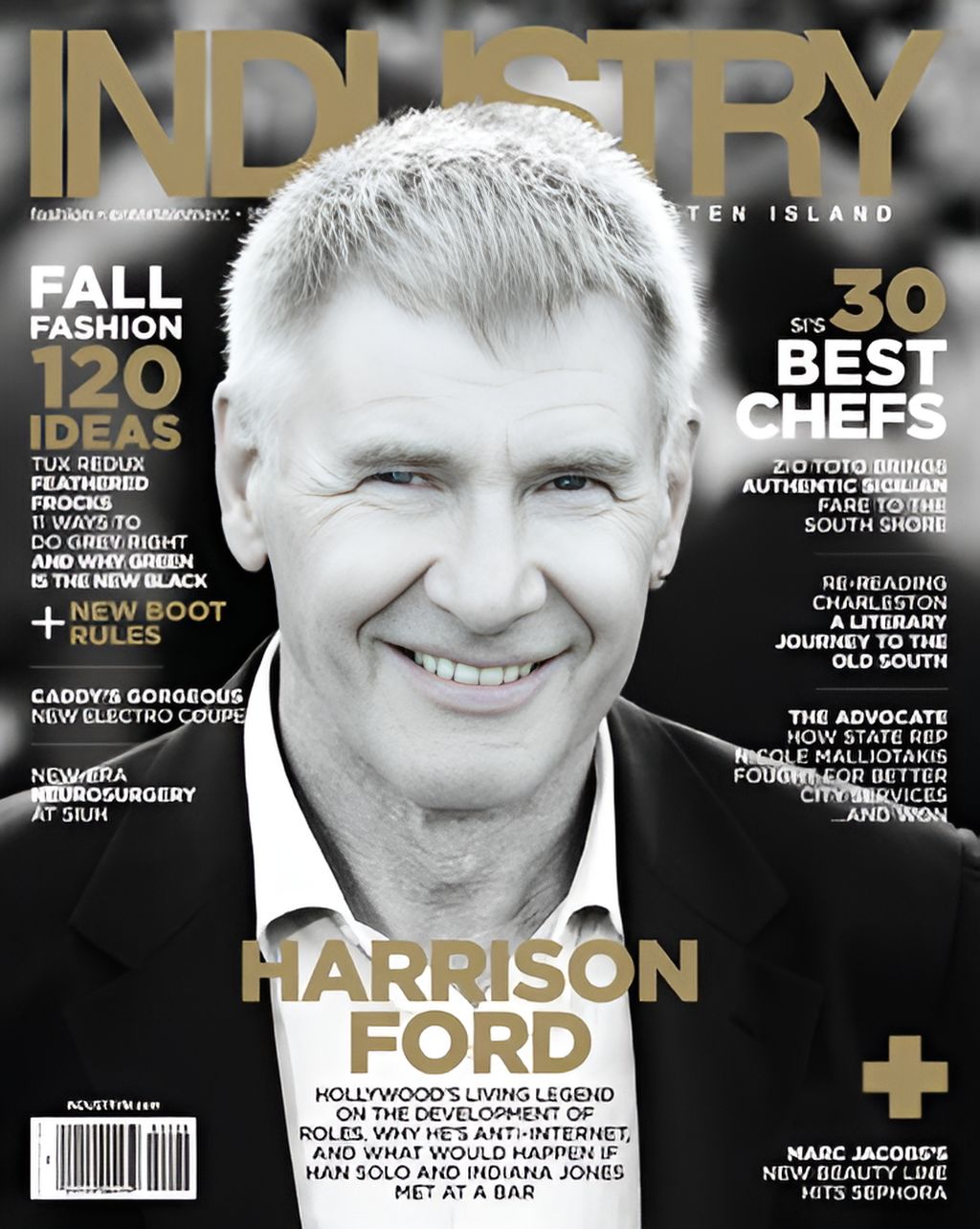 INDUSTRY magazine side cover  September/October 2013