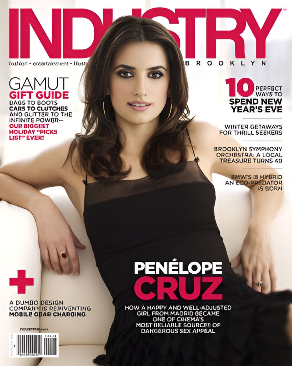 INDUSTRY magazine side cover  November/December 2013
