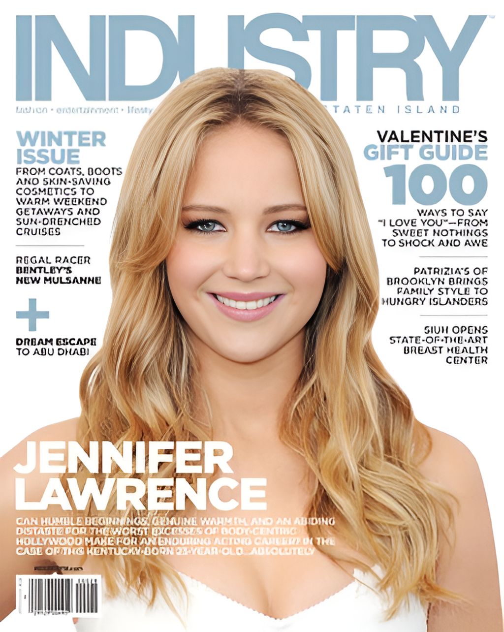 INDUSTRY magazine side cover  January/February 2014