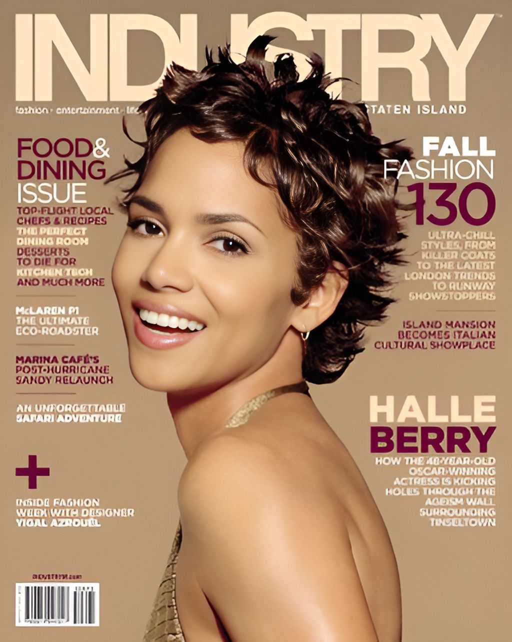 INDUSTRY magazine side cover  September/October 2014