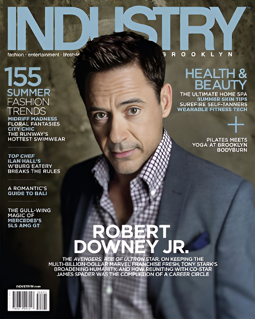 INDUSTRY magazine side cover  May/June 2015