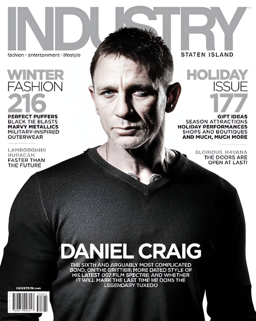 INDUSTRY magazine side cover  November/December 2015