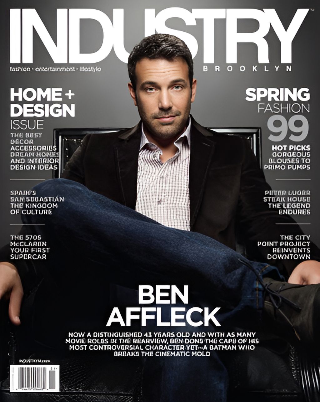 INDUSTRY magazine side cover  March/April 2016