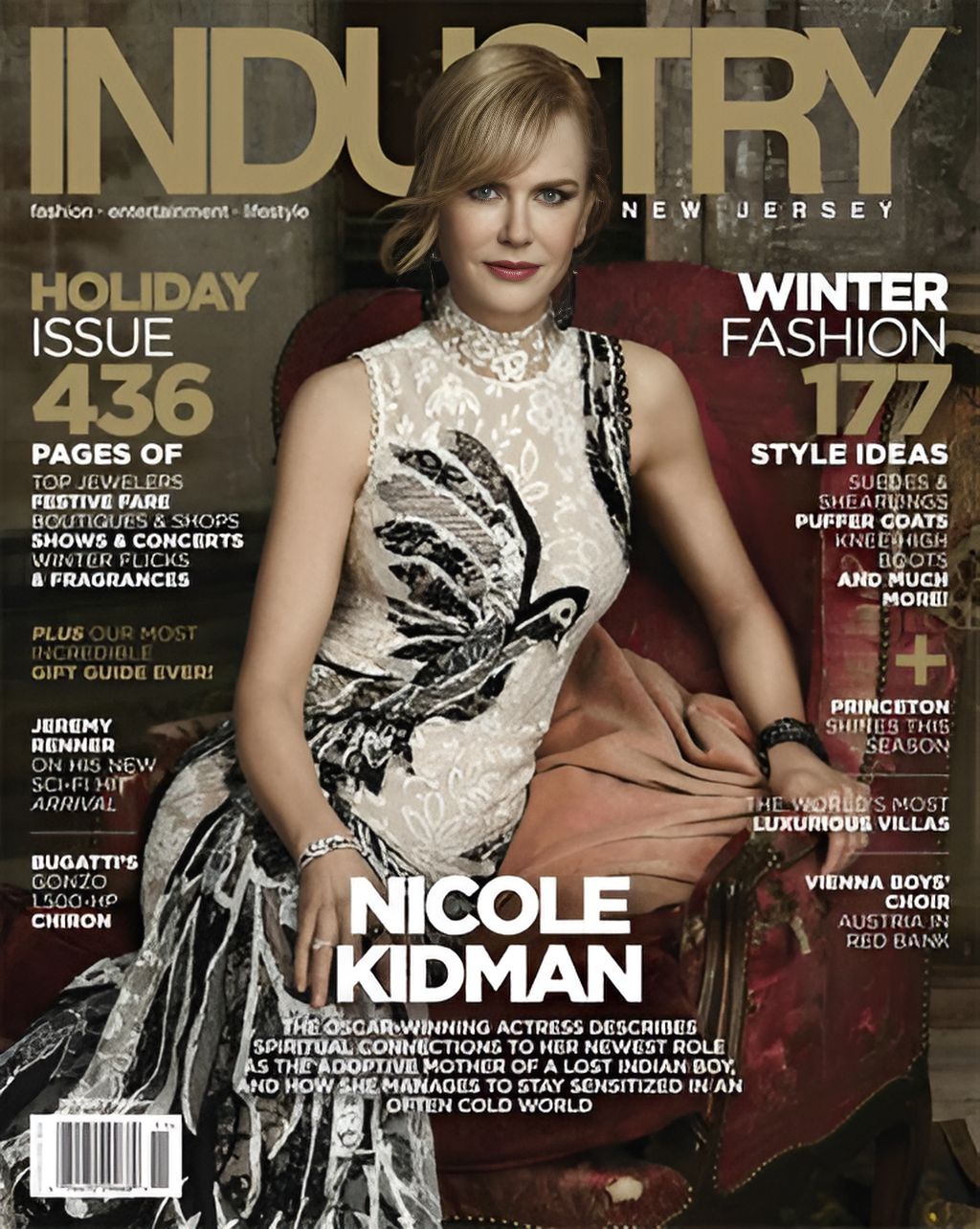 INDUSTRY magazine side cover  November/December 2016