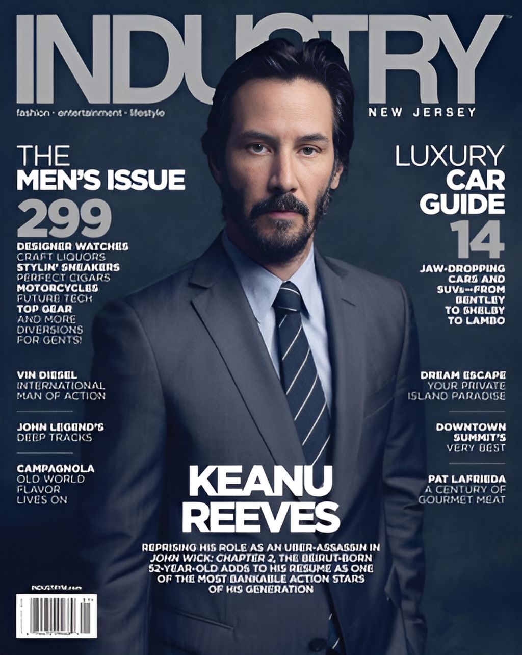 INDUSTRY magazine side cover  January/February 2017
