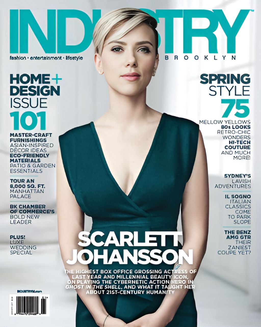 INDUSTRY magazine side cover  March/April 2017