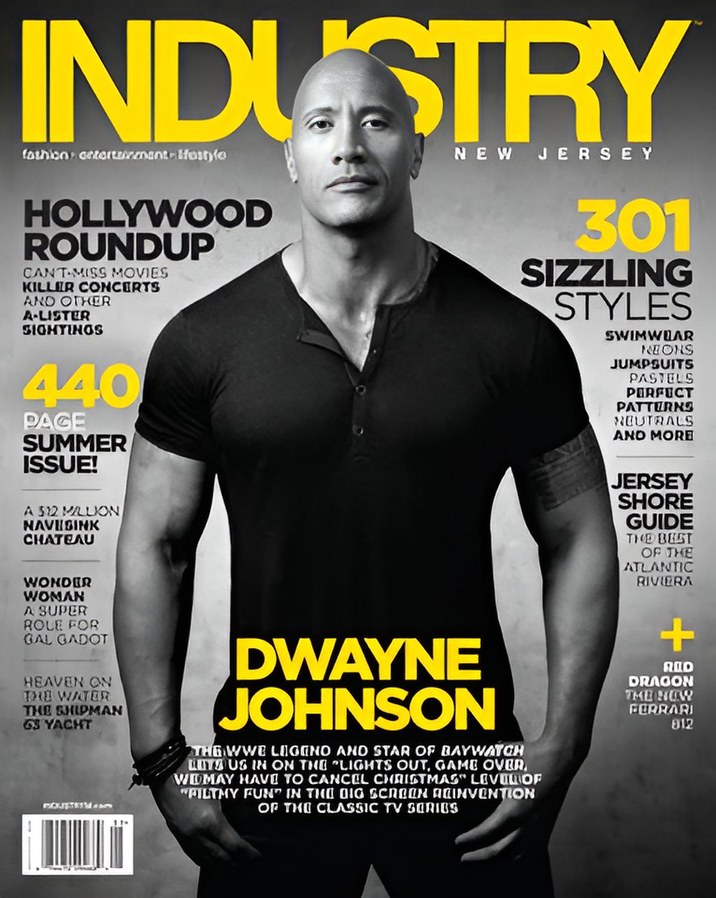 INDUSTRY magazine side cover  May/June 2017