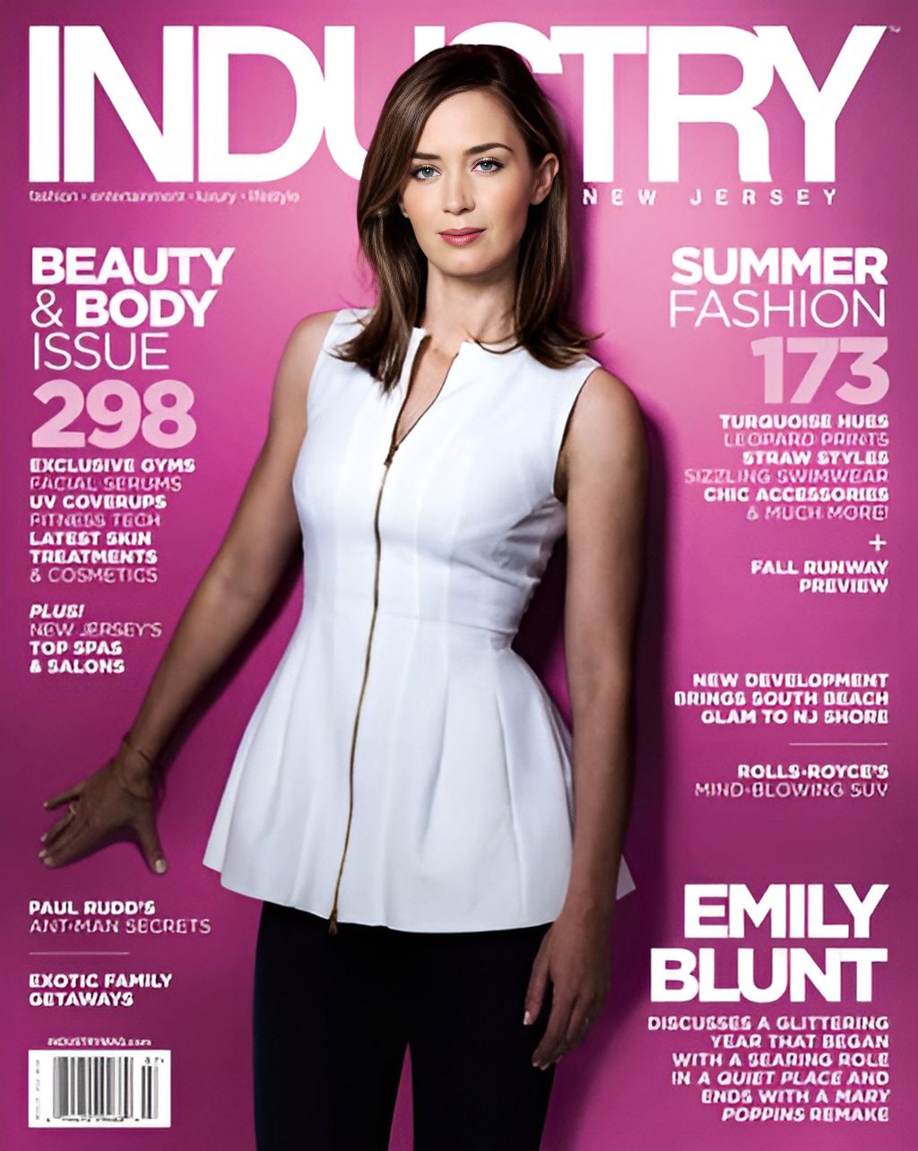 INDUSTRY magazine side cover  July/August 2018
