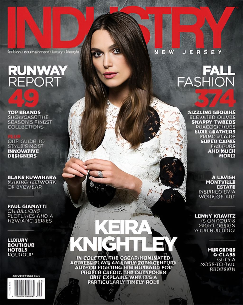 INDUSTRY magazine side cover  September/October 2018