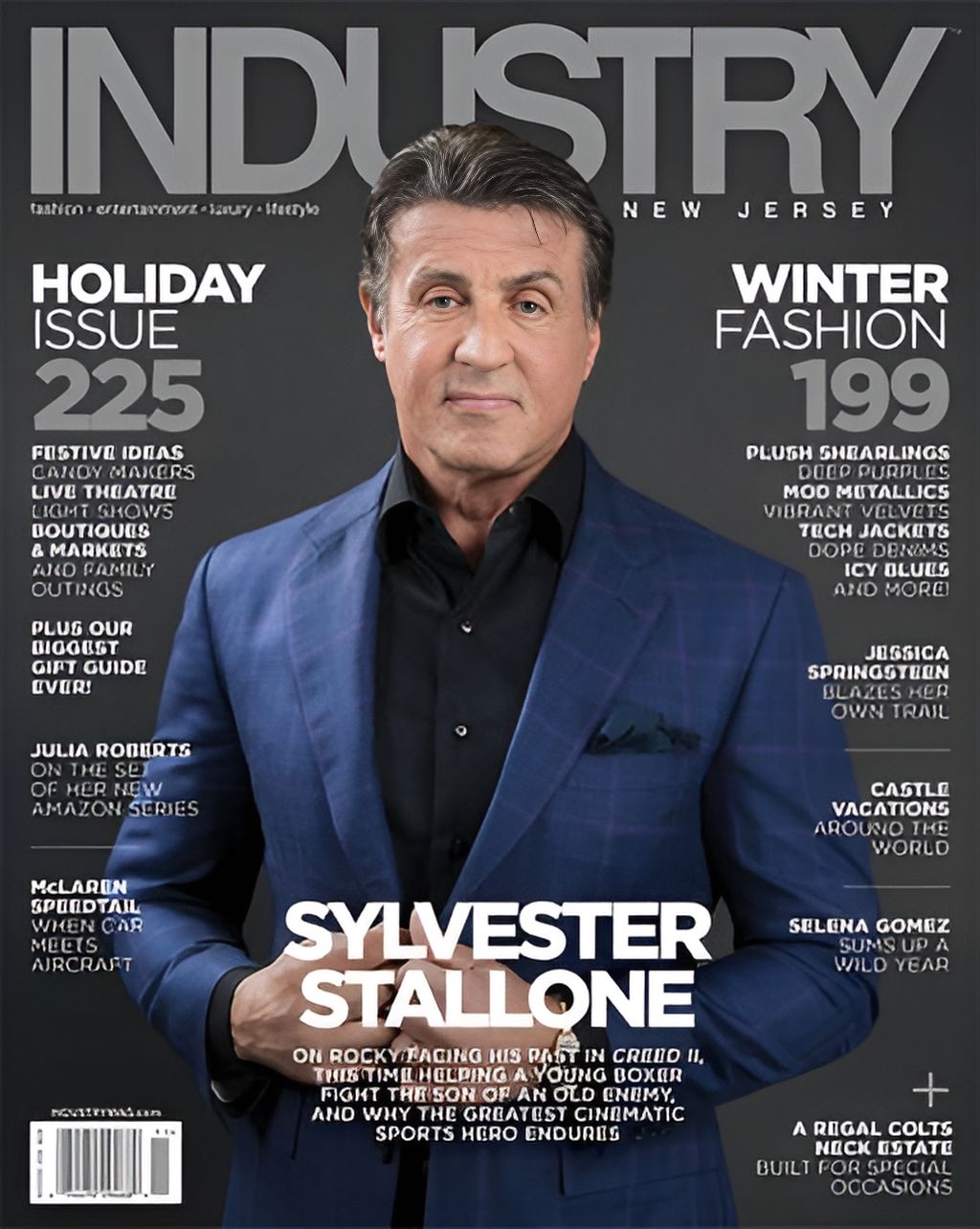 INDUSTRY magazine side cover  November/December 2018