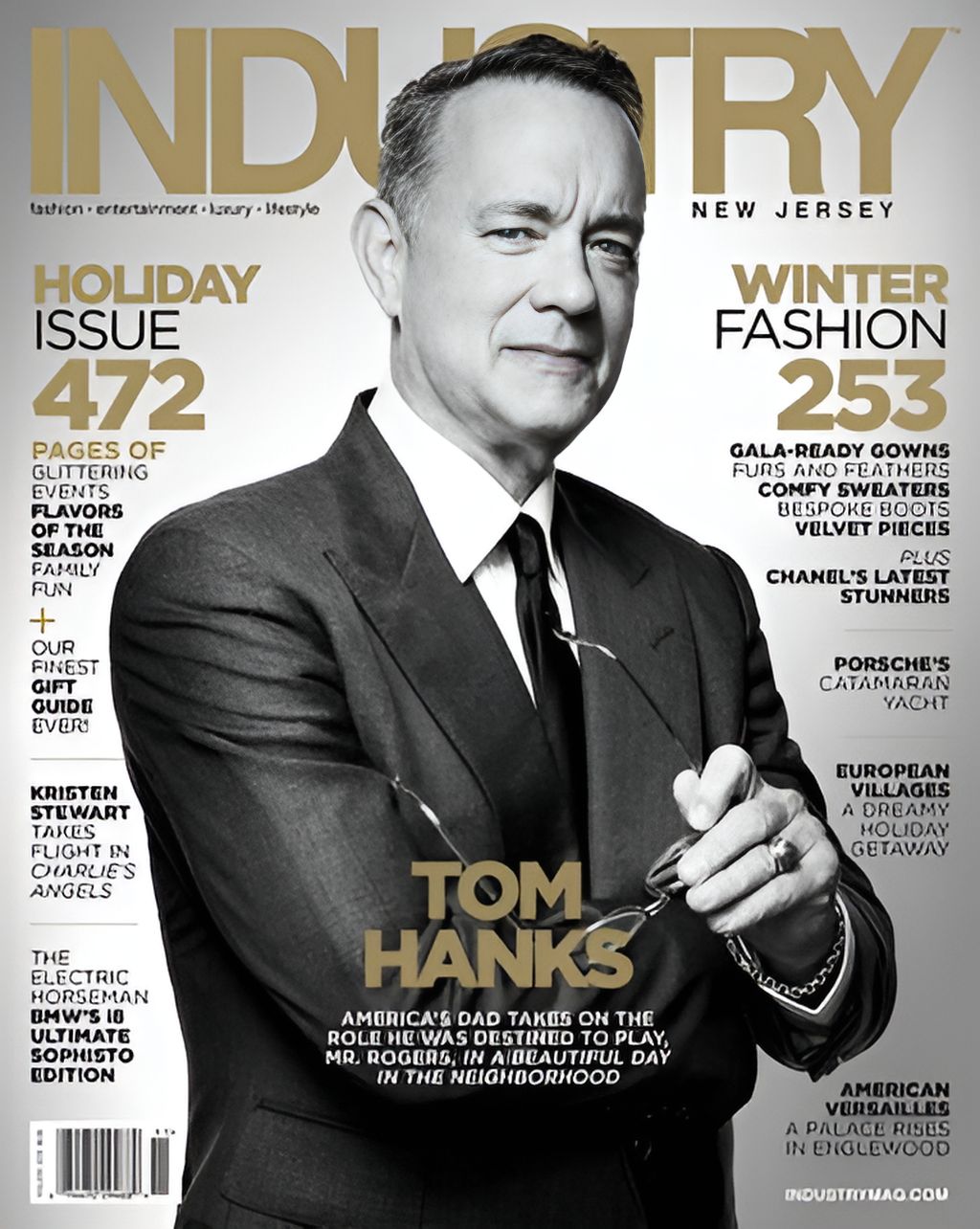 INDUSTRY magazine side cover  November/December 2019