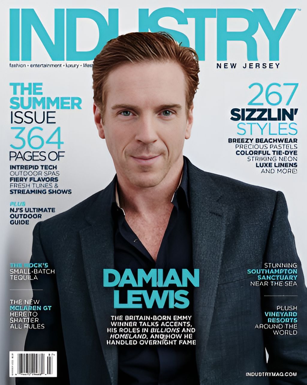 INDUSTRY magazine side cover  July/August 2020