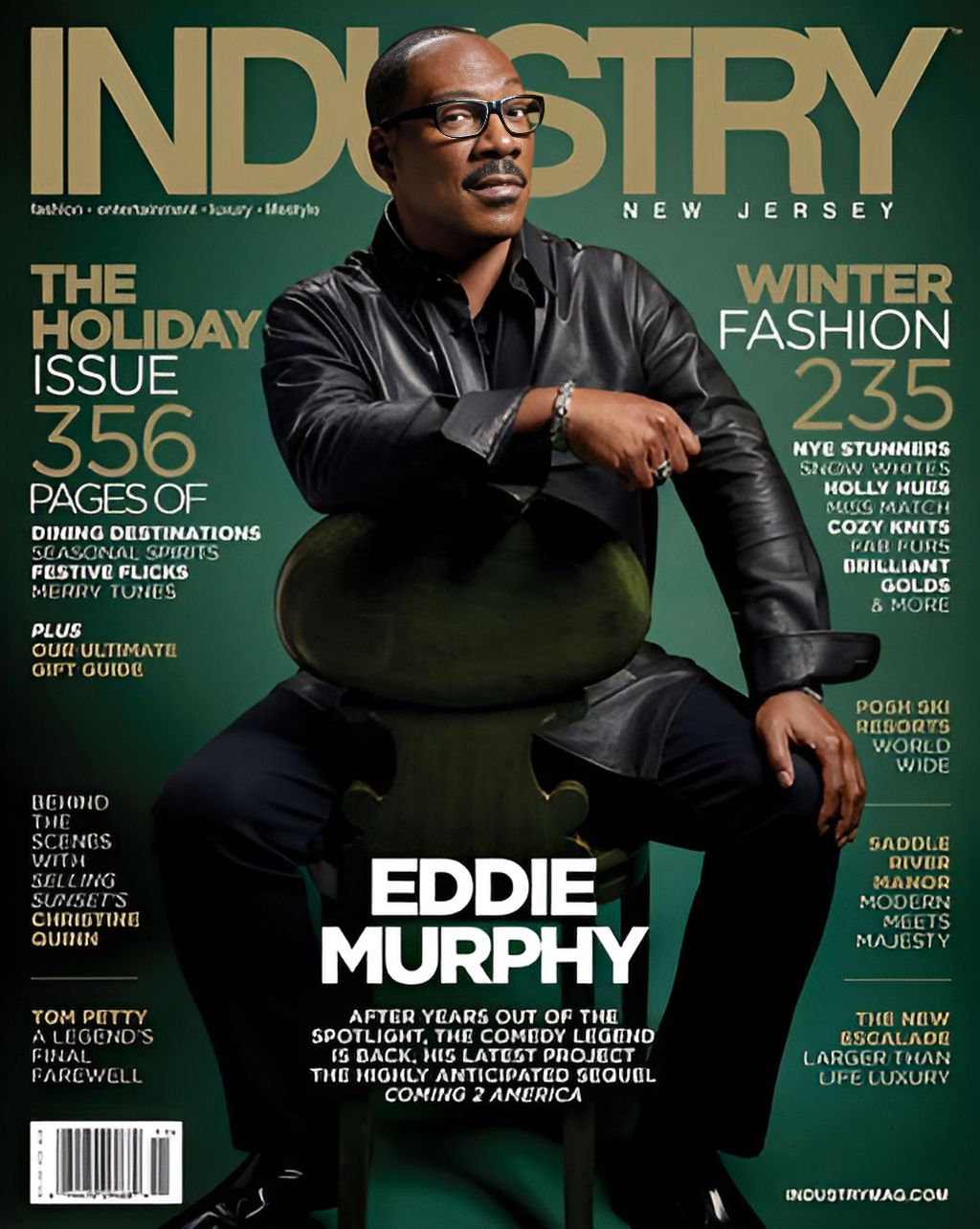 INDUSTRY magazine side cover  November/December 2020