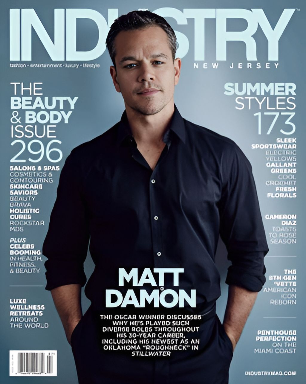 INDUSTRY magazine side cover  July/August 2021