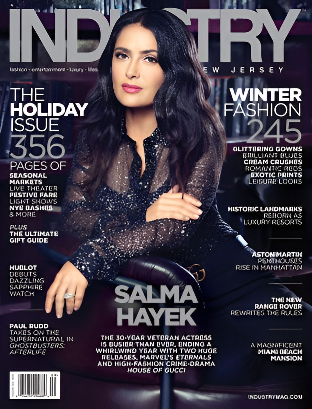 INDUSTRY magazine side cover  November/December 2021