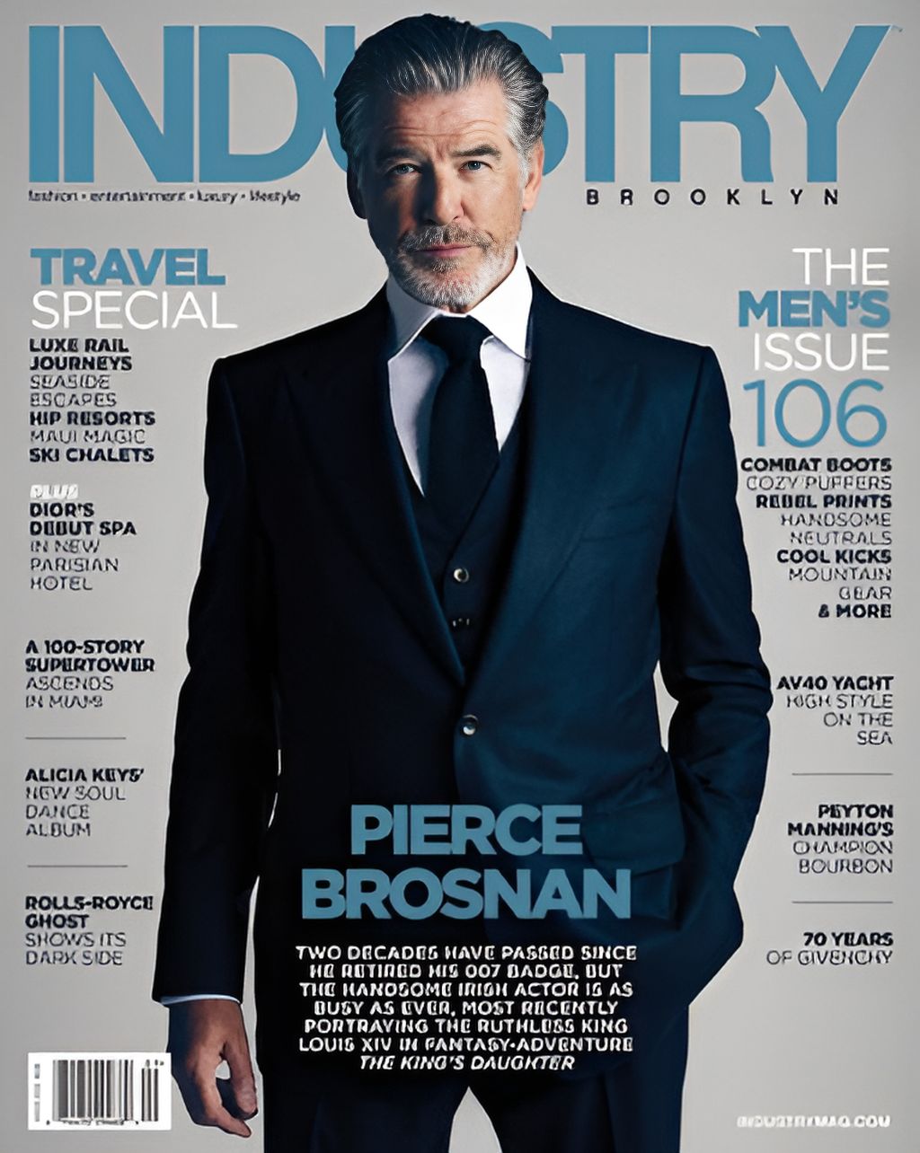 INDUSTRY magazine side cover  January/February 2022