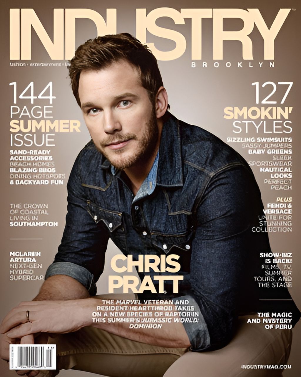 INDUSTRY magazine side cover  May/June 2022