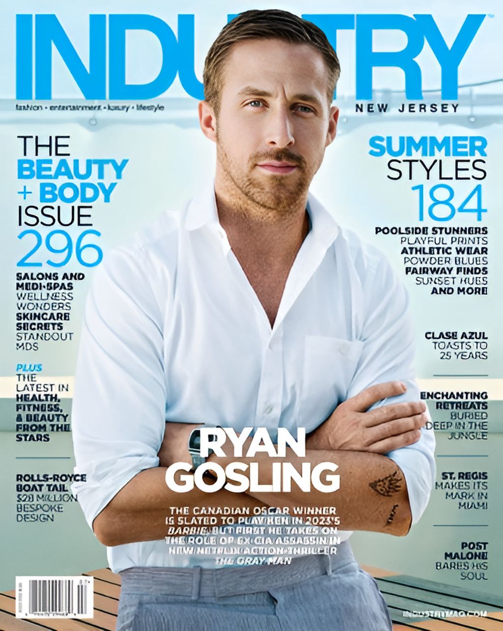 INDUSTRY magazine side cover  July/August 2022