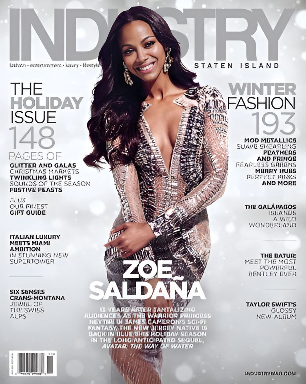 INDUSTRY magazine side cover  November/December 2022