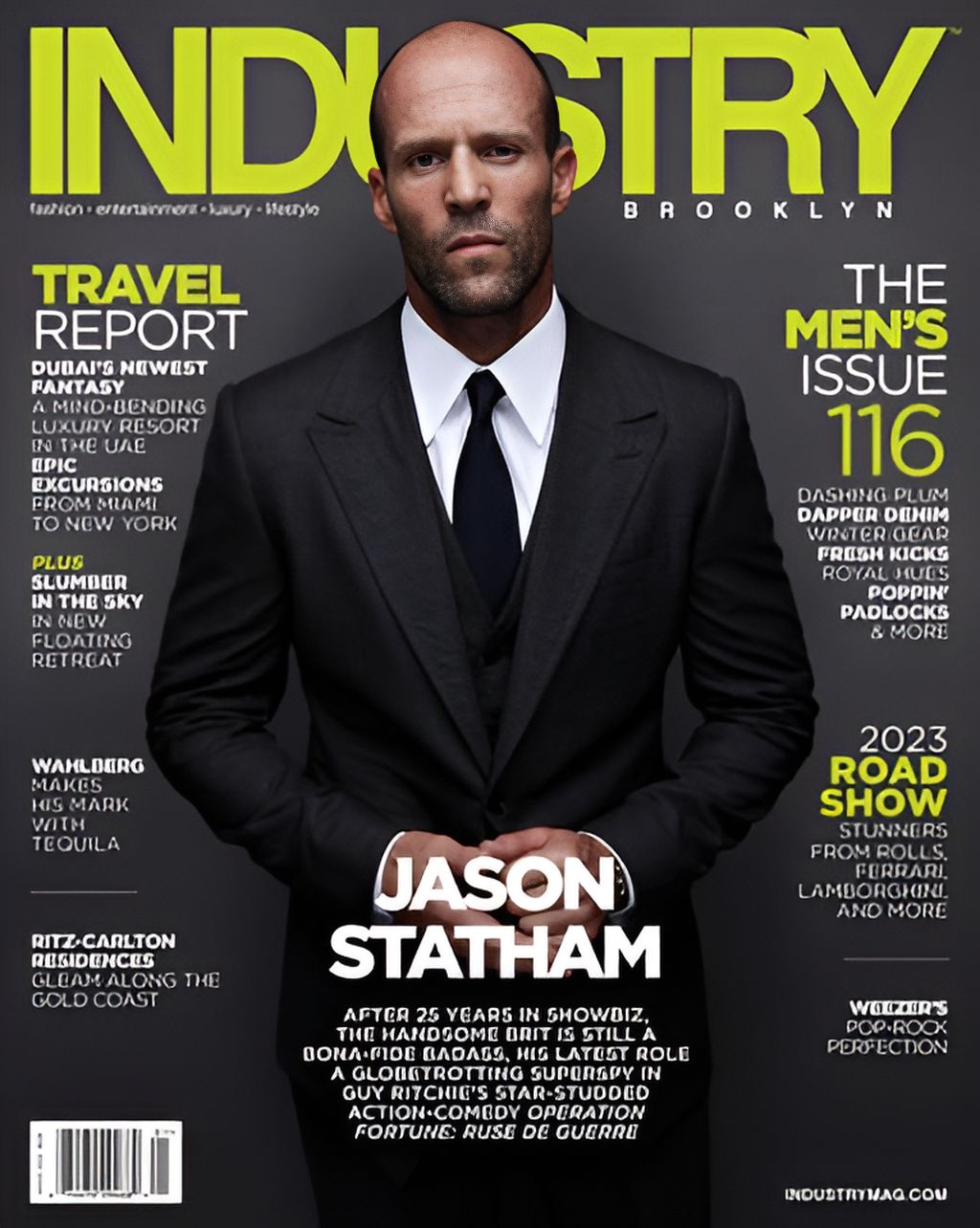 INDUSTRY magazine side cover  January/February 2023