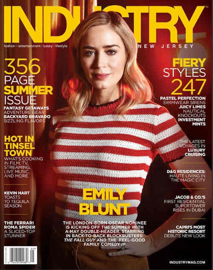 INDUSTRY magazine side cover  May/June 2024
