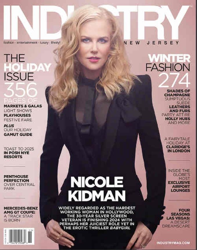 INDUSTRY magazine side cover  November/December 2024
