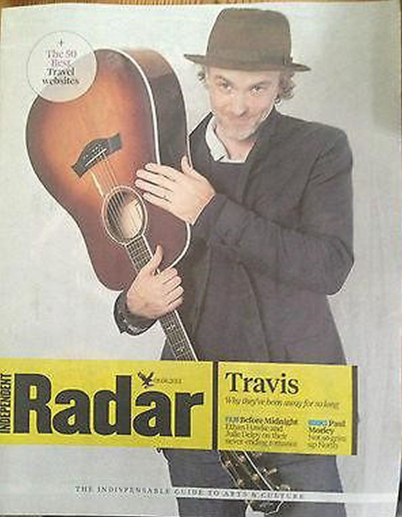 INDEPENDENT RADAR magazine side cover 8 June 2013