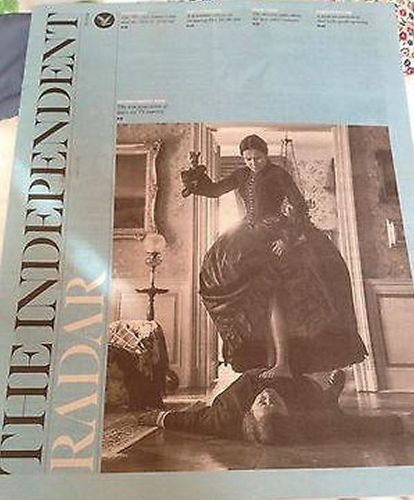 INDEPENDENT RADAR magazine side cover  February 2014