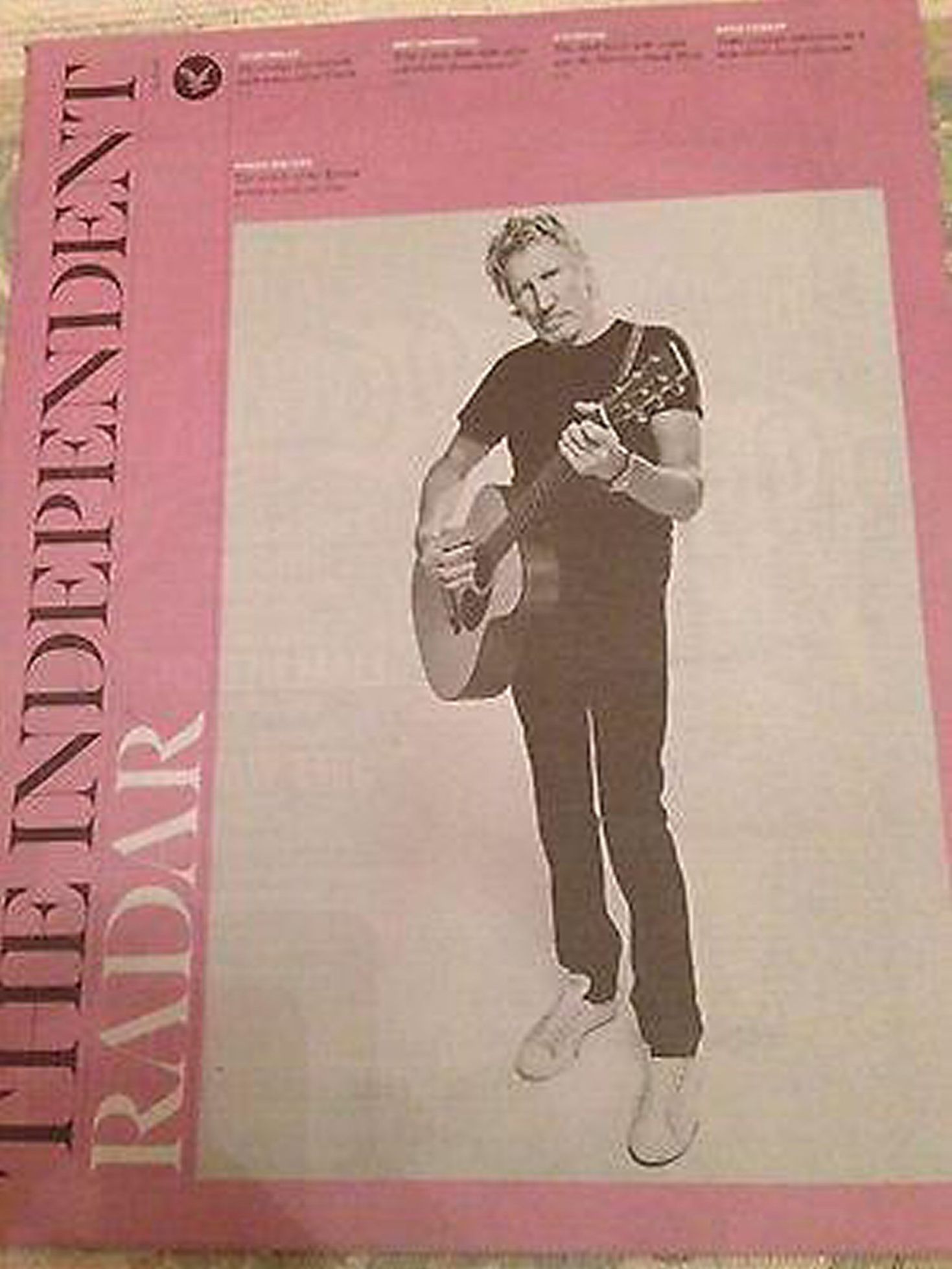 INDEPENDENT RADAR magazine side cover  November 2015