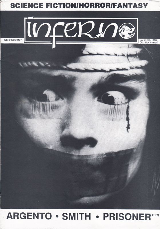 TWO ZONE/INFERNO magazine side cover Issue 4  1990